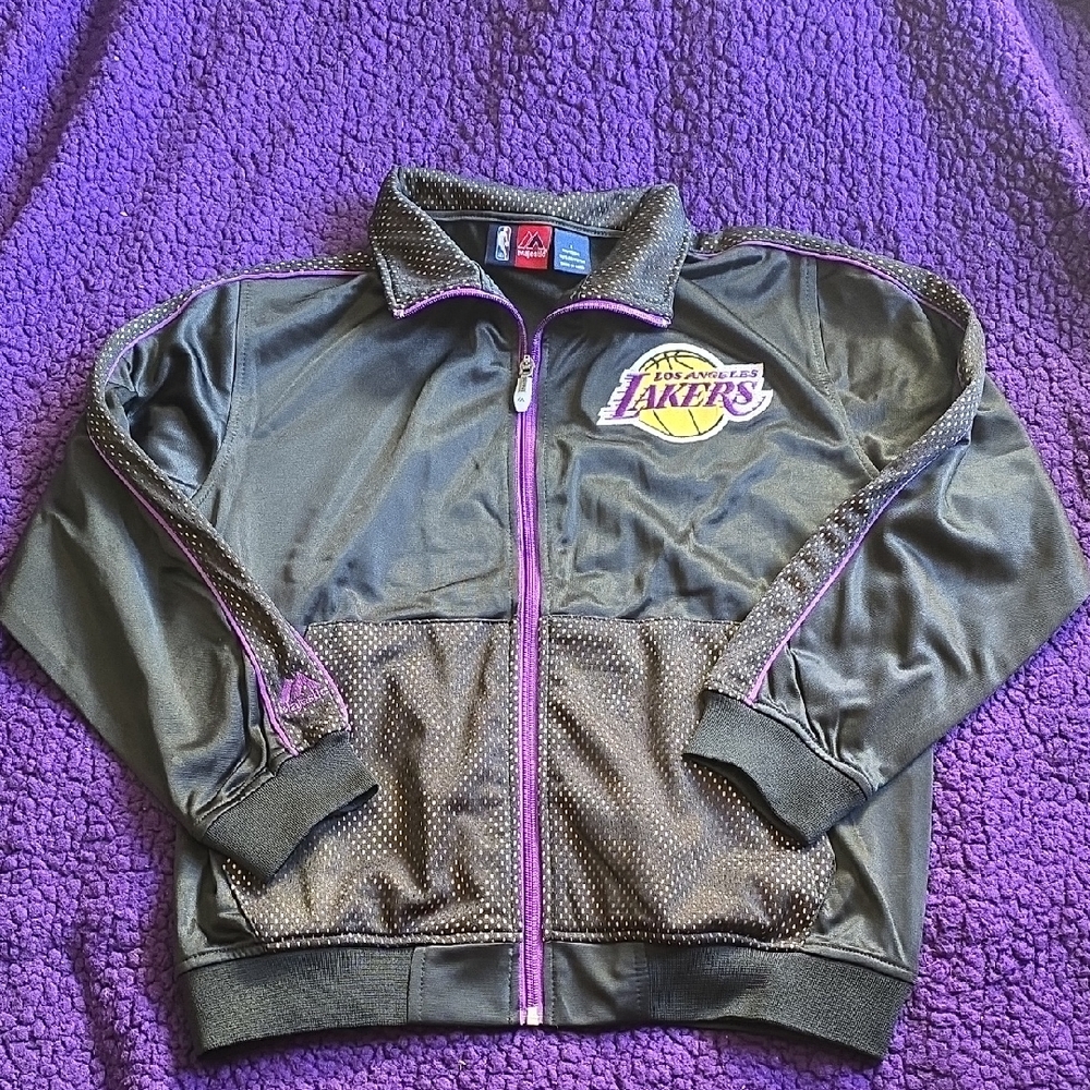 Majestic Lakers Jacket